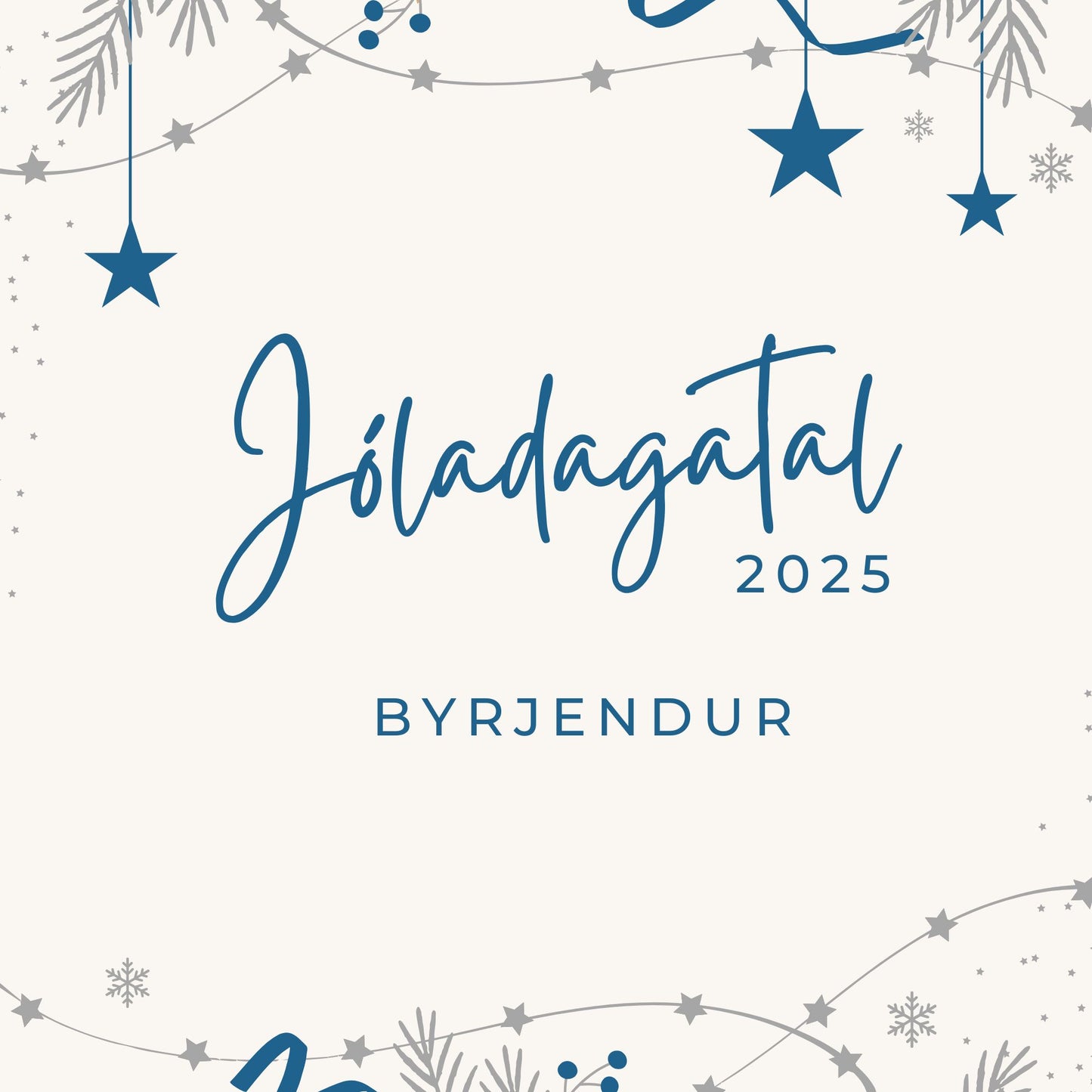 Jóladagatal 2025 - Byrjendur