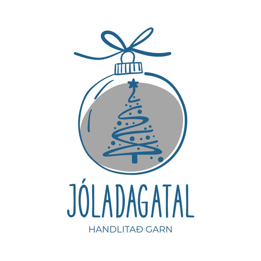 Jóladagatal 2026 - Handlitað garn